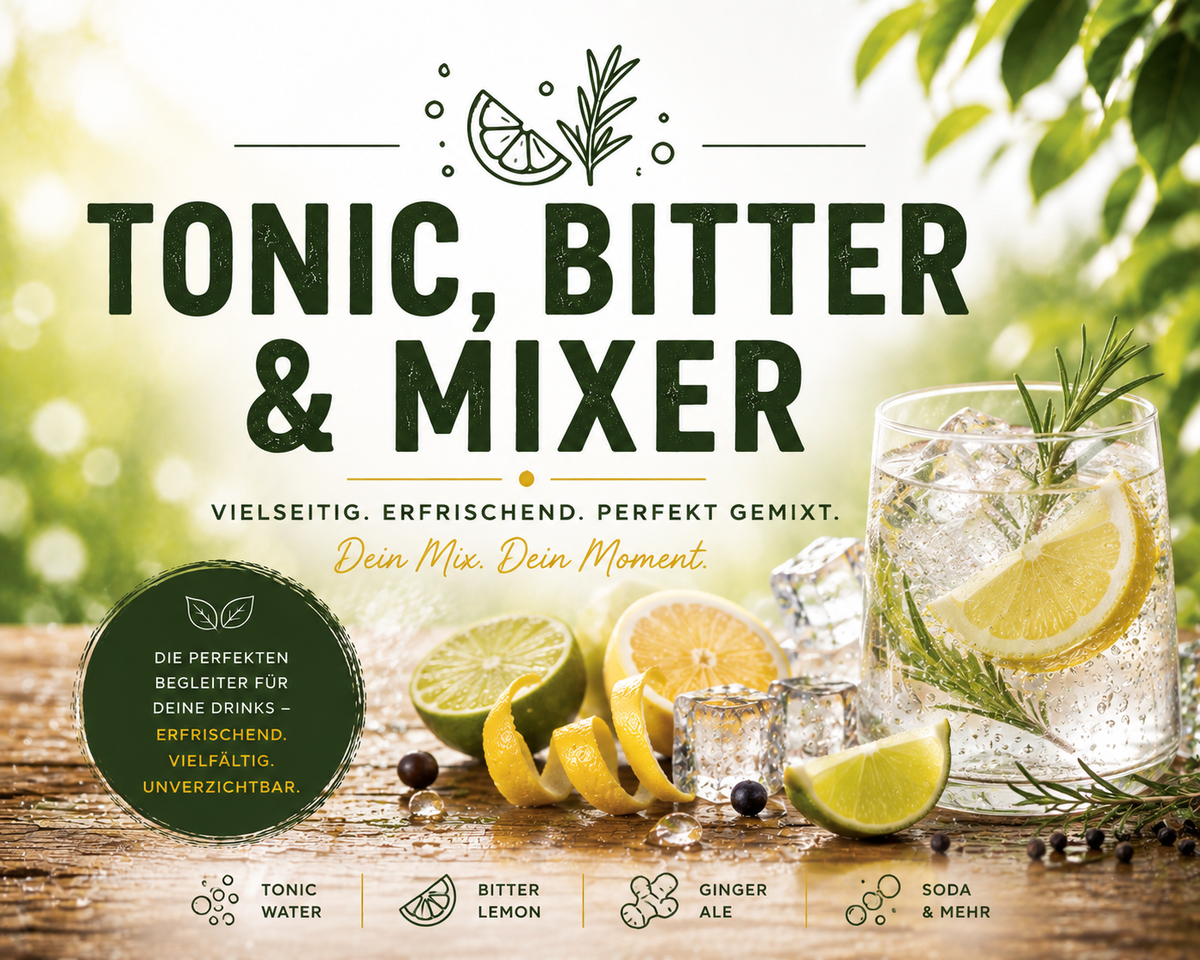 Tonic, Bitter & Mixer