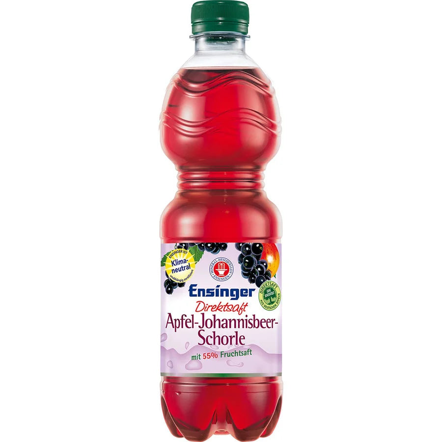 Ensinger Apfel-Johannisbeer-Schorle 11x0,5 PET