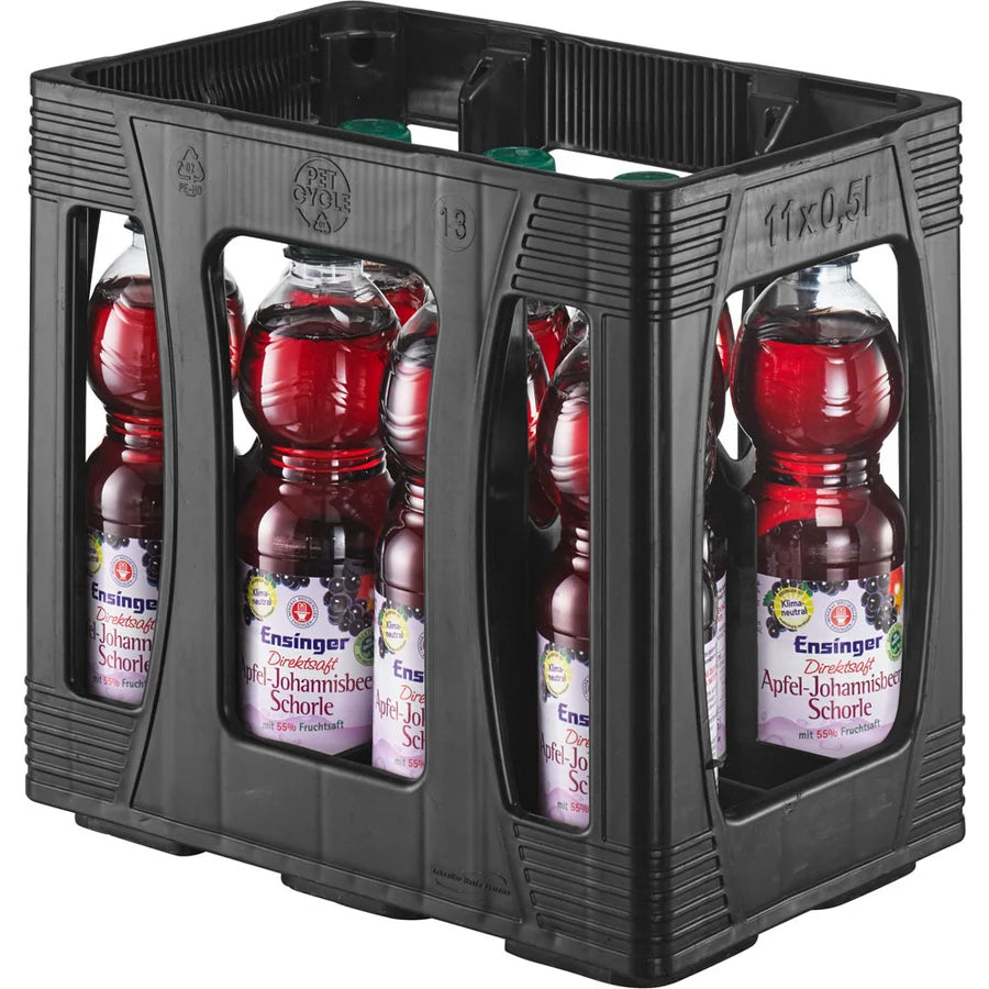 Ensinger Apfel-Johannisbeer-Schorle 11x0,5 PET