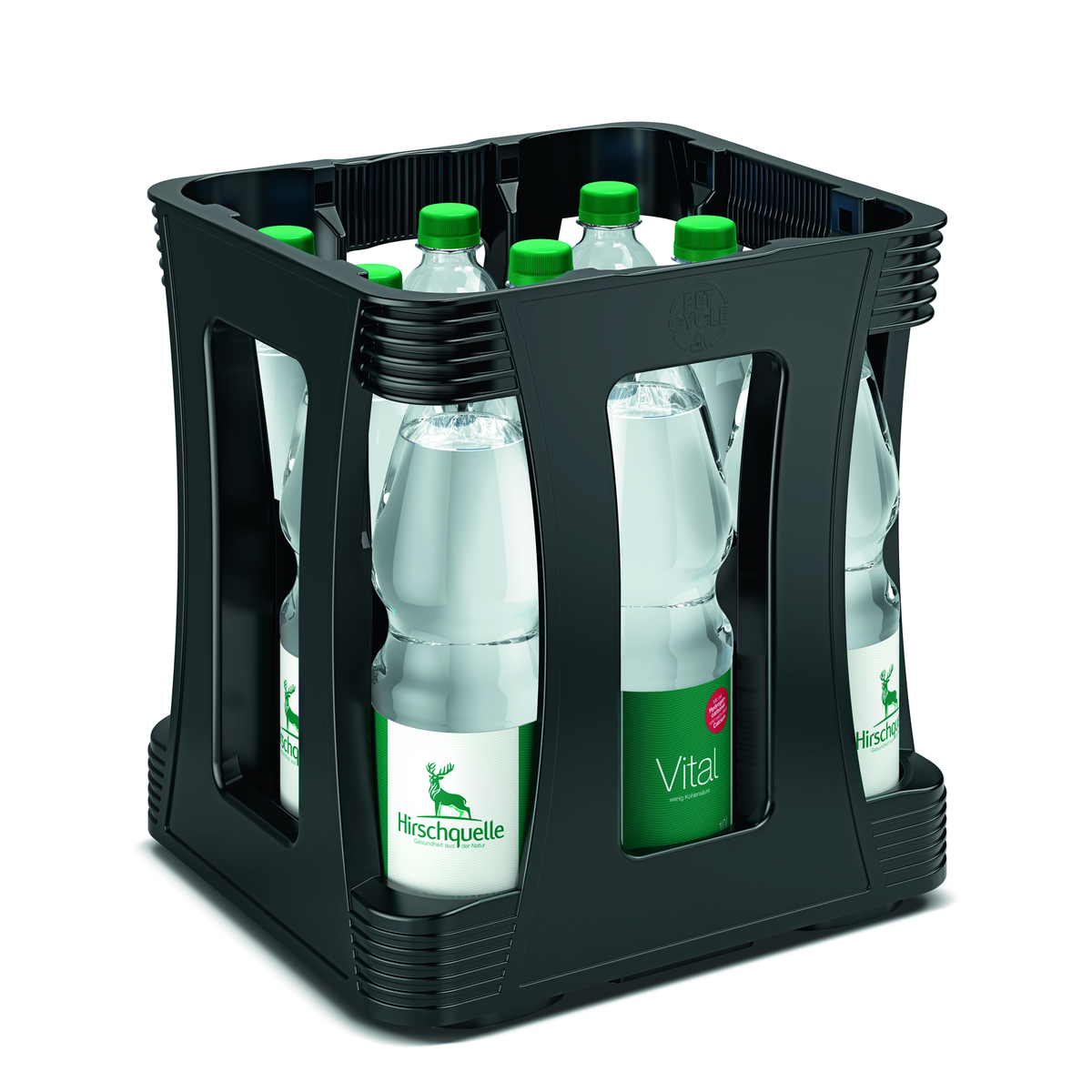 Hirschquelle Vital 9x1 PET