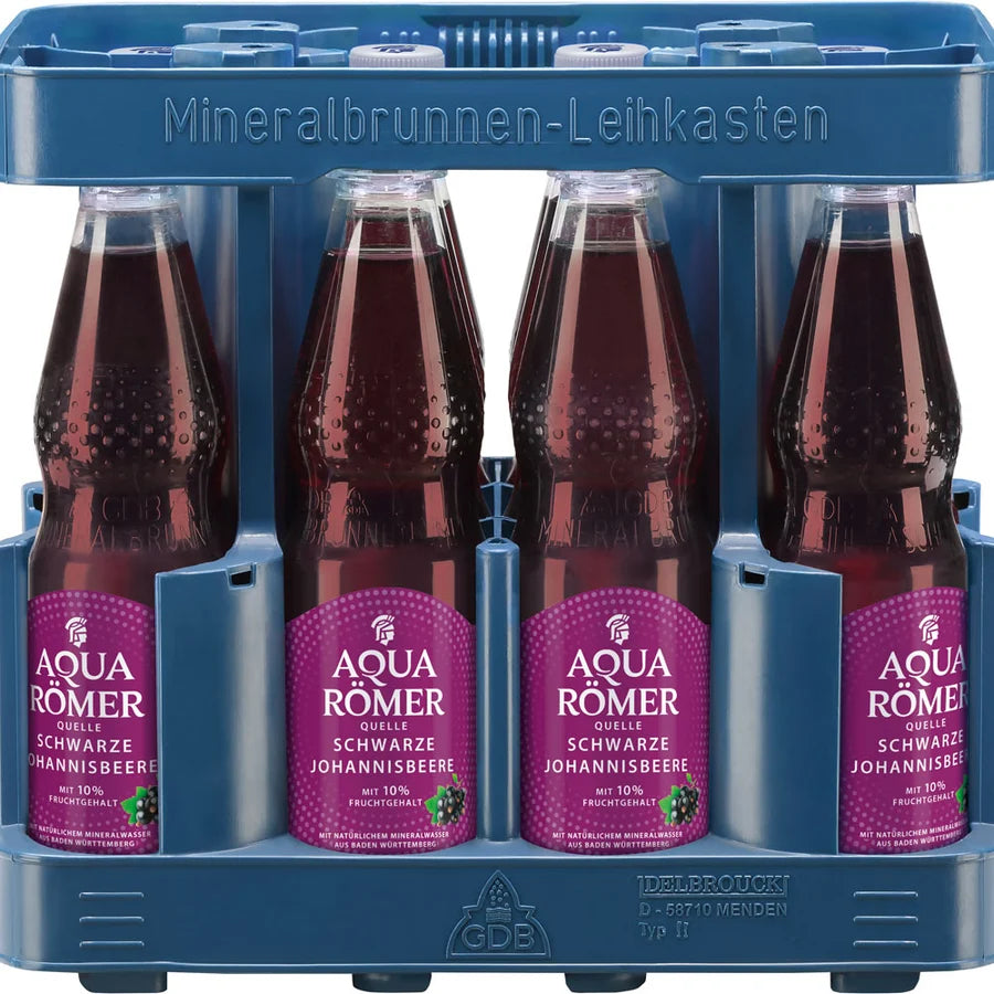 Aqua Römer Quelle Schwarze Johannisbeere 12x0,5 PET