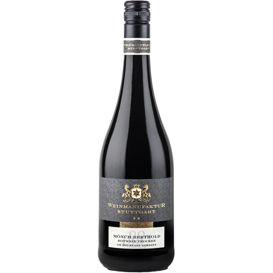 Weinmanufaktur Stuttgart Mönch Berthold Rot 2** trocken* 6x0,75