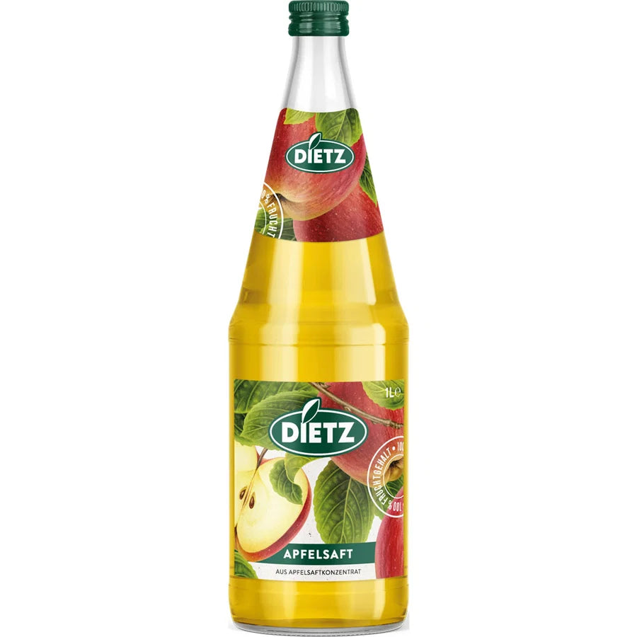 Dietz Apfelsaft klar 6x1