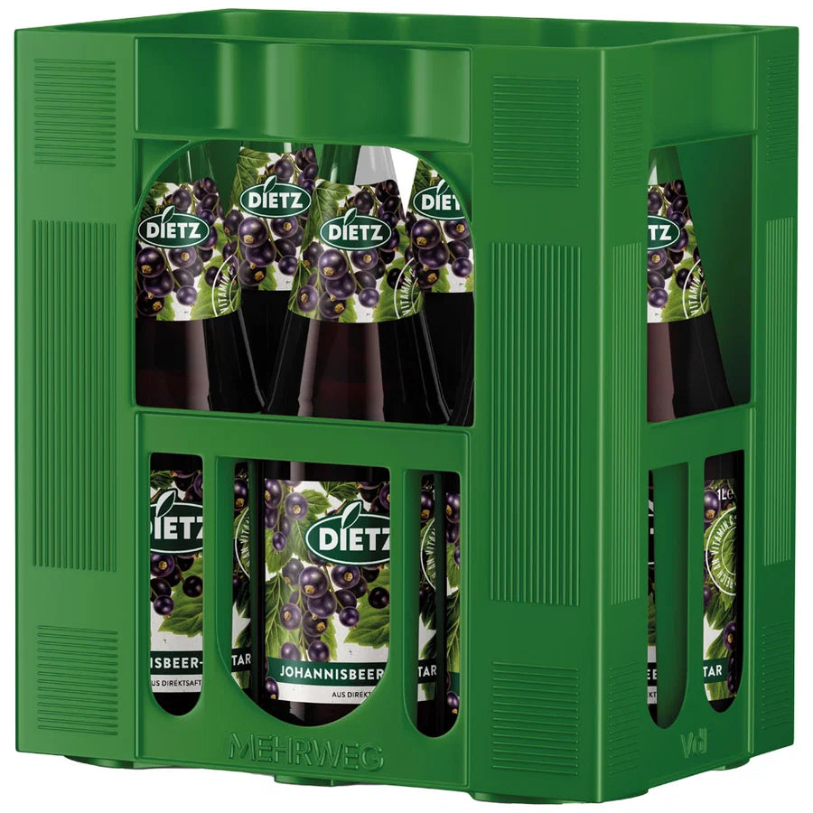 Dietz Johannisbeer-Nektar schwarz 6x1