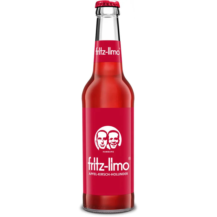 Fritz Limo Apfel-Kirsch-Holunder Limonade 24x0,33