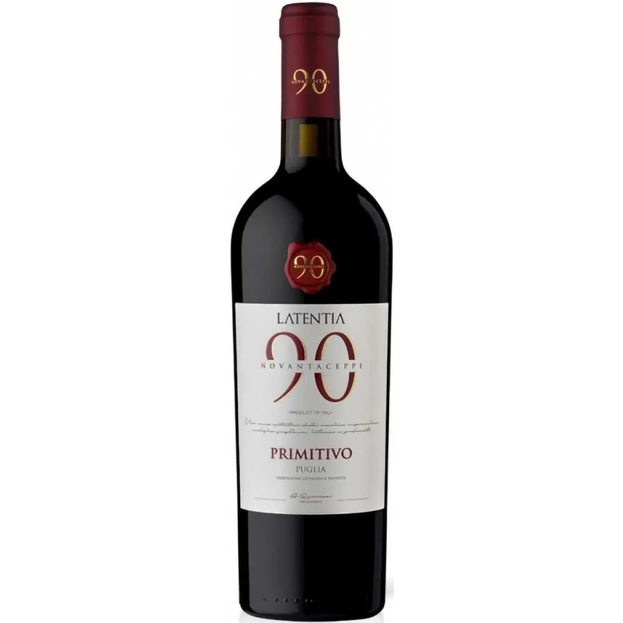 Latentia Winery Novantaceppi Primitivo Puglia IGT 6x0,75