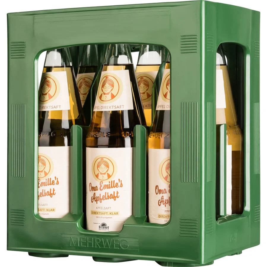Oma Emille's Apfelsaft Direktsaft klar 6x1