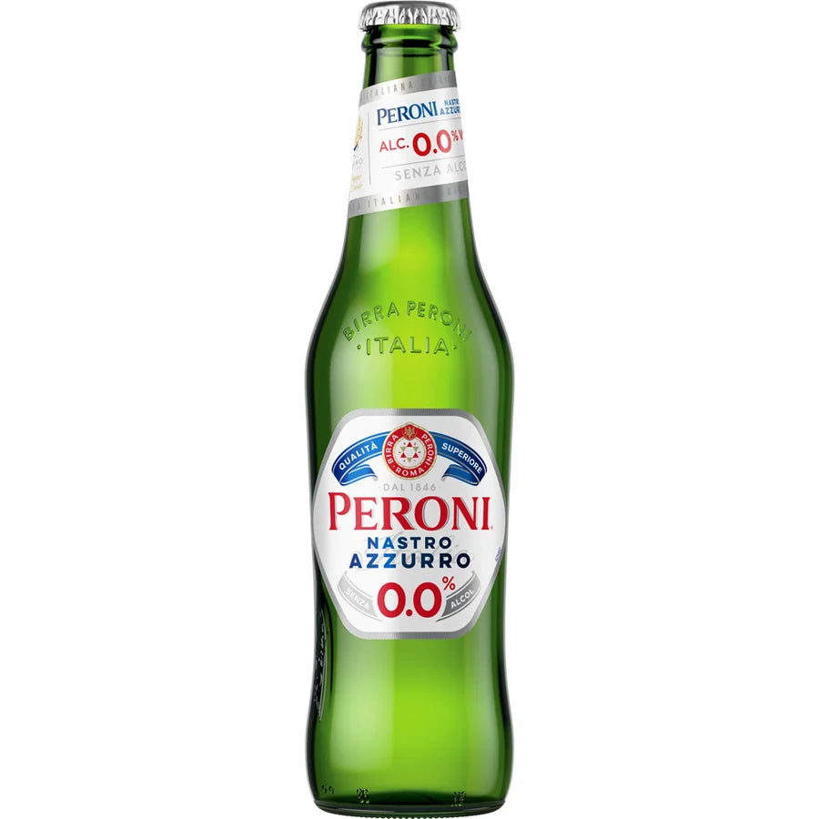 Peroni Nastro Azzurro 0,0% Alkoholfrei 4x6er 24x0,33