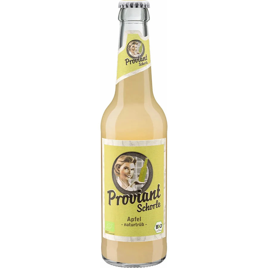 Proviant Apfelschorle naturtrüb Bio 24x0,33