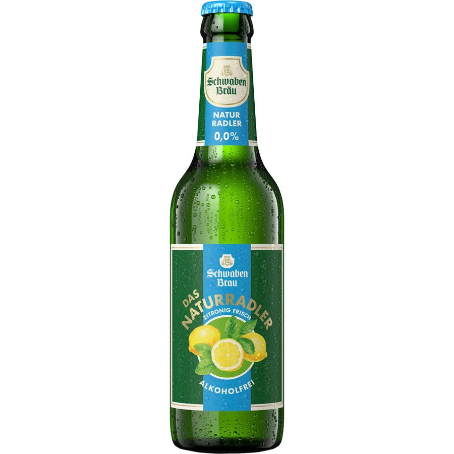 Schwaben Bräu NaturRadler Alkoholfrei 24x0,33