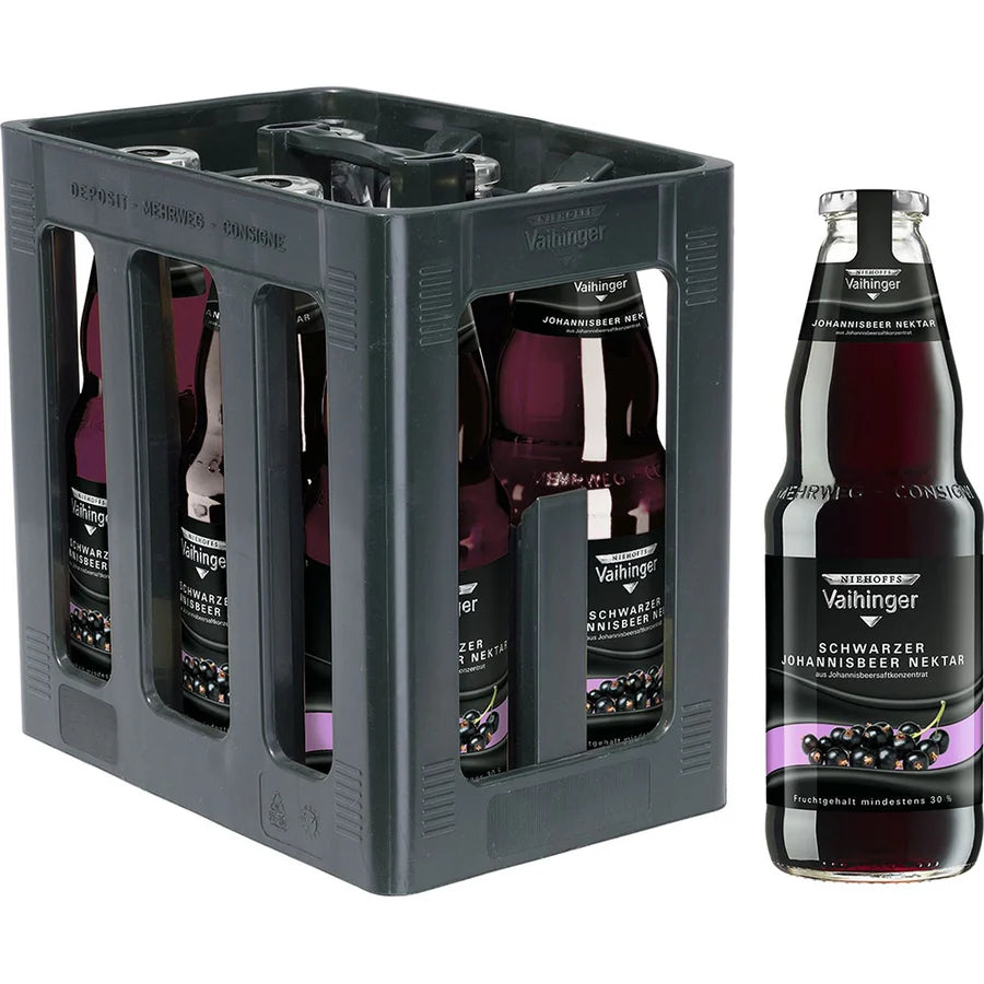 Vaihinger Schwarzer Johannisbeer Nektar 6x1