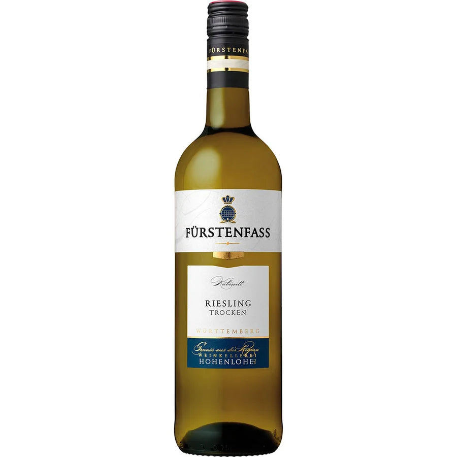 Weinkellerei Hohenlohe Fürstenfass Riesling Kabinett QbA trocken 6x0,75