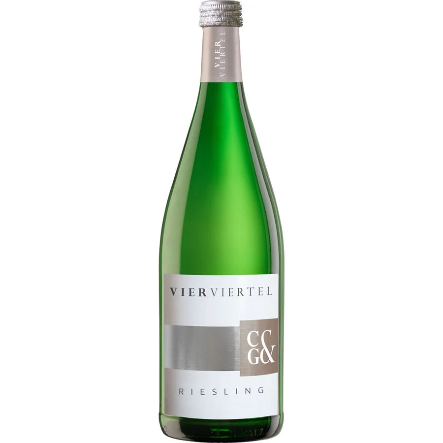 Weingärtner Cleebronn-Güglingen VierViertel Riesling QbA halbtrocken 12x1