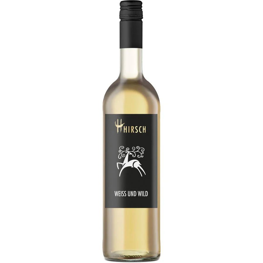 Christian Hirsch Weiss und Wild Weißwein-Cuvée trocken 6x0,75